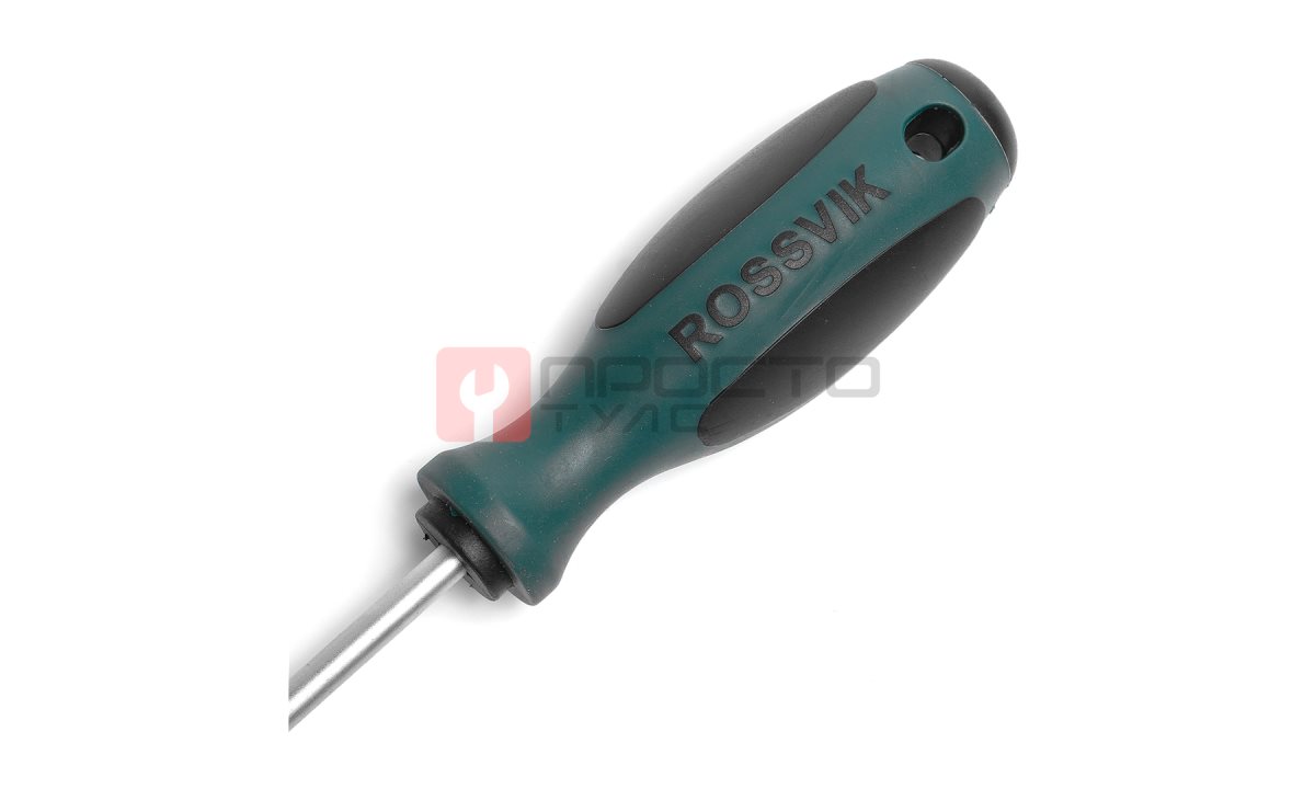  PH2200 Отвертка крестовая ROSSVIK PH2*200мм (1)