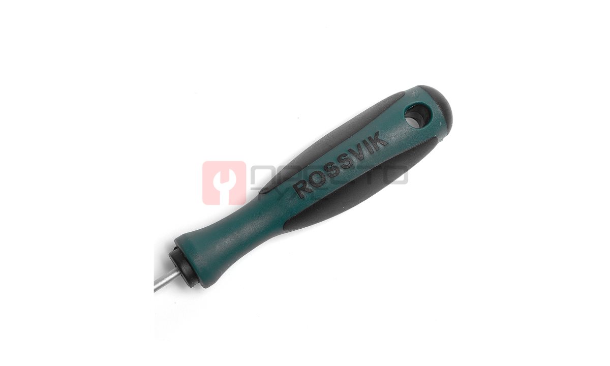  SL3050 Отвертка шлицевая ROSSVIK SL3*50мм (1)