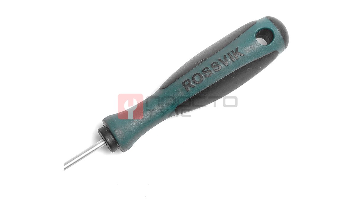  SL3200 Отвертка шлицевая ROSSVIK SL3*200мм (1)