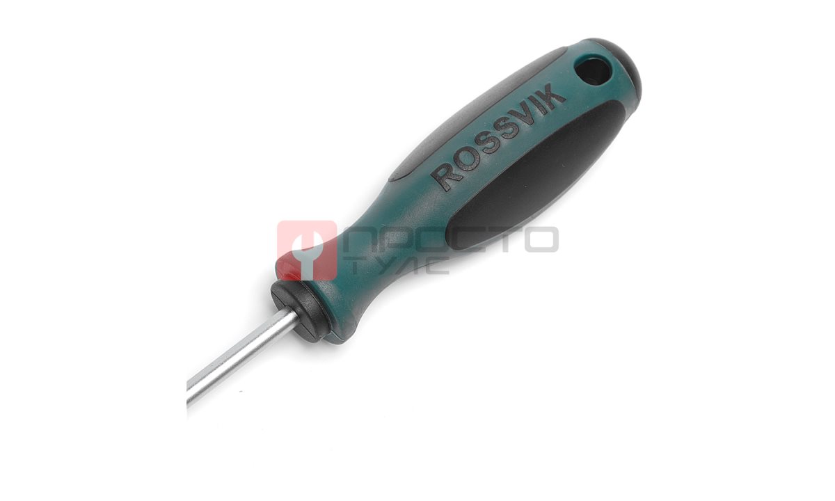  SL5250 Отвертка шлицевая ROSSVIK SL5*250мм (1)