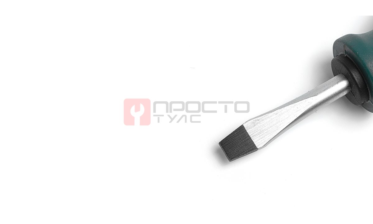  SL6040 Отвертка шлицевая ROSSVIK SL6*40мм (0)