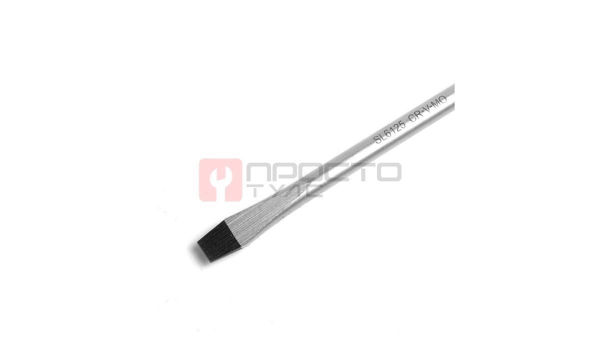  SL6125 Отвертка шлицевая ROSSVIK SL6*125мм (0)