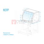  Камера пескоструйная с напорной системой подачи абразива NORDBERG NS9P мни (1)