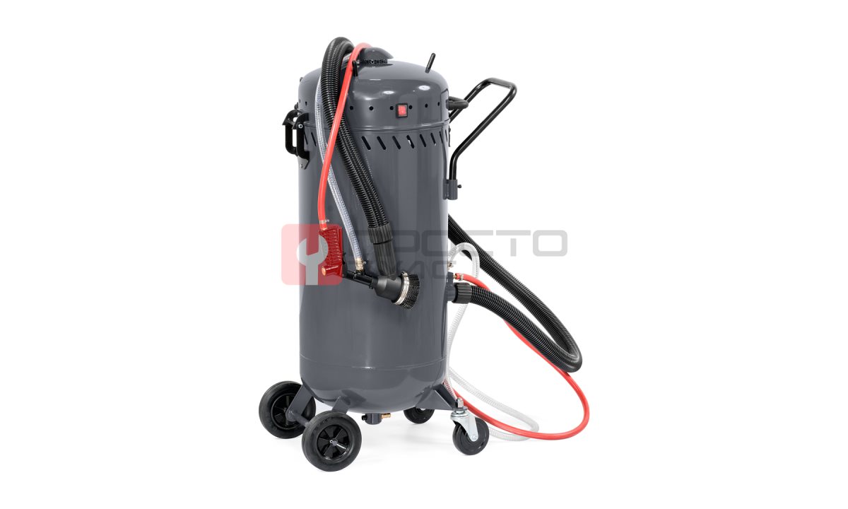  KraftWell KRW-SB100H Установка пескоструйная 104 л мобильная (0)