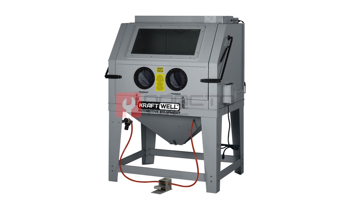 KraftWell KRW-SB990S Камера пескоструйная, фронтальная загрузка, 990 л (0)