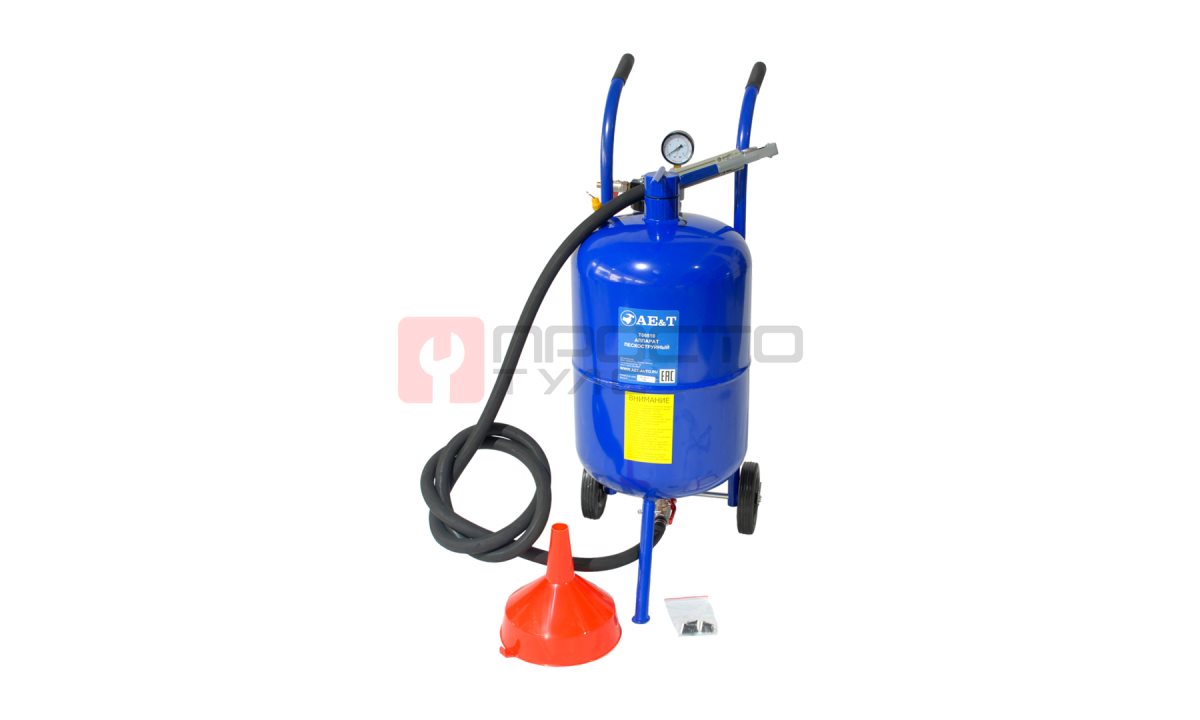  Аппарат пескоструйный T06510 AE&T 38л (1)