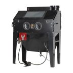  WDK-83421 Пескоструйная камера 420л, боковая и фронтальная загрузка (6)