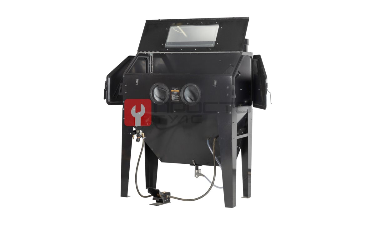  WDK-83421 Пескоструйная камера 420л, боковая и фронтальная загрузка (0)