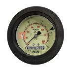 Манометр в защитном чехле 0-25 bar, FLAIG, RL-RF80-25-K фото