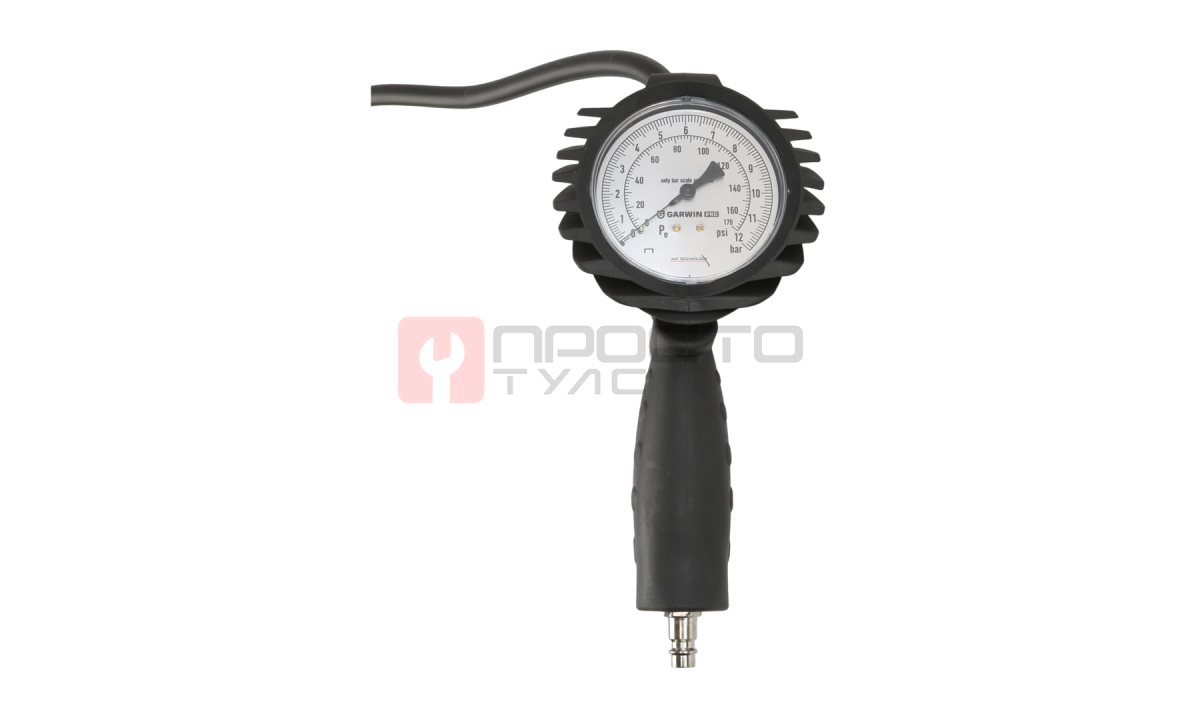  GARWIN PRO 806006-01 Пистолет для накачки шин с аналоговым манометром, 12 бар (1)
