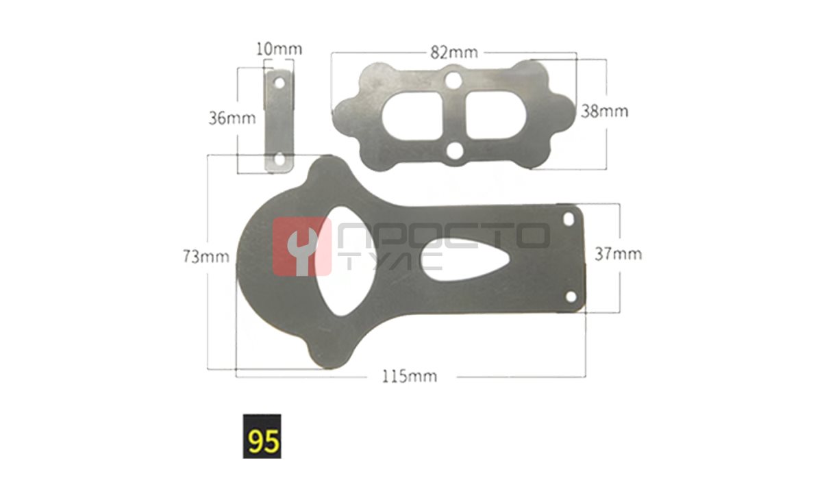  Клапанные пластины 95 074W95II (0)