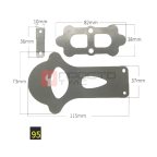  Клапанные пластины 95 074W95II мни (0)