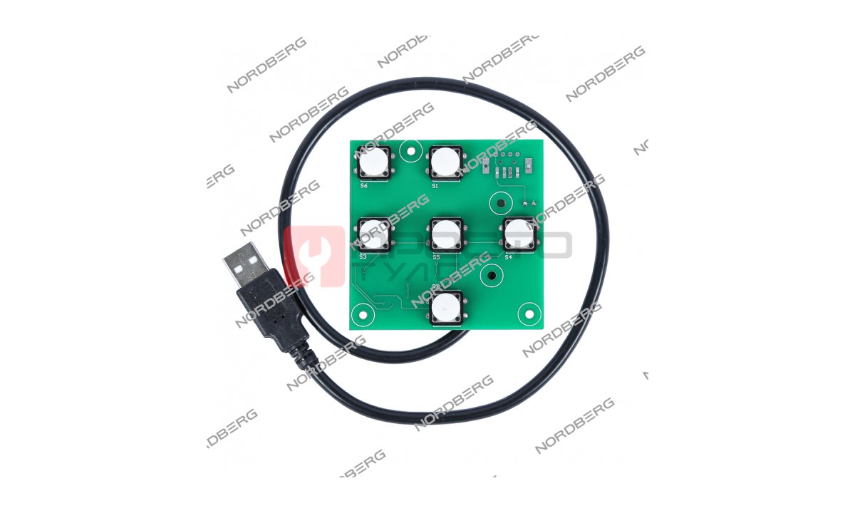  Плата управления клавиатуры для 4523PA (2023) NORDBERG 4523PA#KEY-BOARD(2023) (0)
