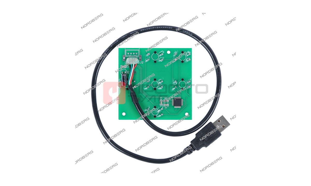  Плата управления клавиатуры для 4523PA (2023) NORDBERG 4523PA#KEY-BOARD(2023) (1)