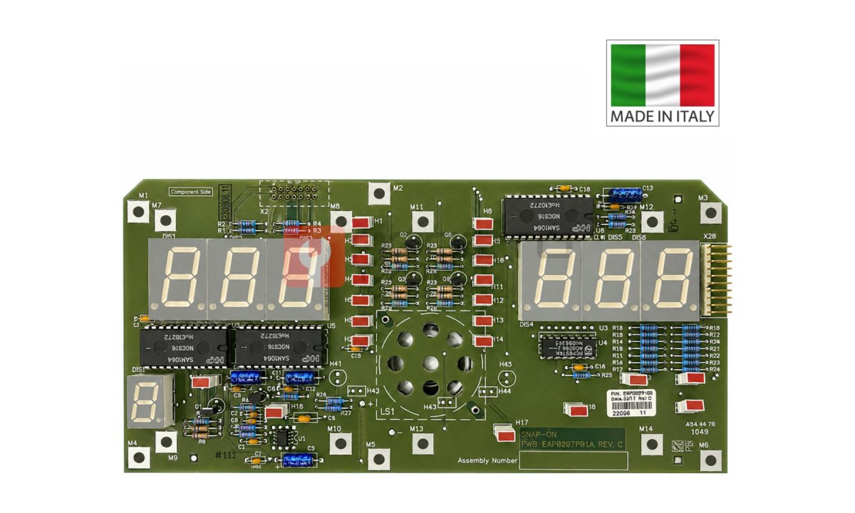  Плата дисплея и индикации Snap-on EAP0207P10A (PWB EAP0207P01A) (0)