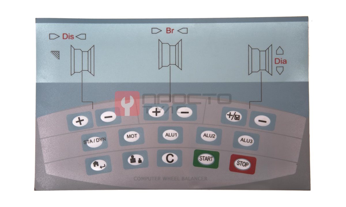  Плата клавиатуры VT-61, VT-61 NEW, VT-62, VT-62 NEW (0)