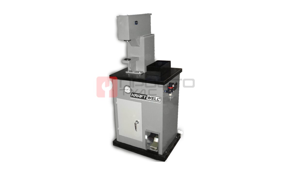  Станок для наклепки накладок на тормозные колодки (пневмо), KraftWell, KRW300S (0)