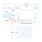  Пневмоцилиндр (M20X1,5) NORDBERG SC80*180 мни (1)