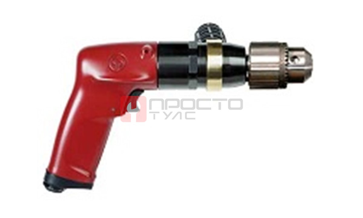  Дрель промышленная пистолетного типа с патроном с ключом Jacobs Chicago Pneumatic CP1117P09 (0)