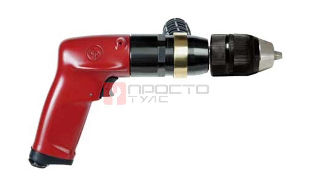  Дрель промышленная пистолетного типа с быстрозажимным патроном Chicago Pneumatic CP1117P09 (0)