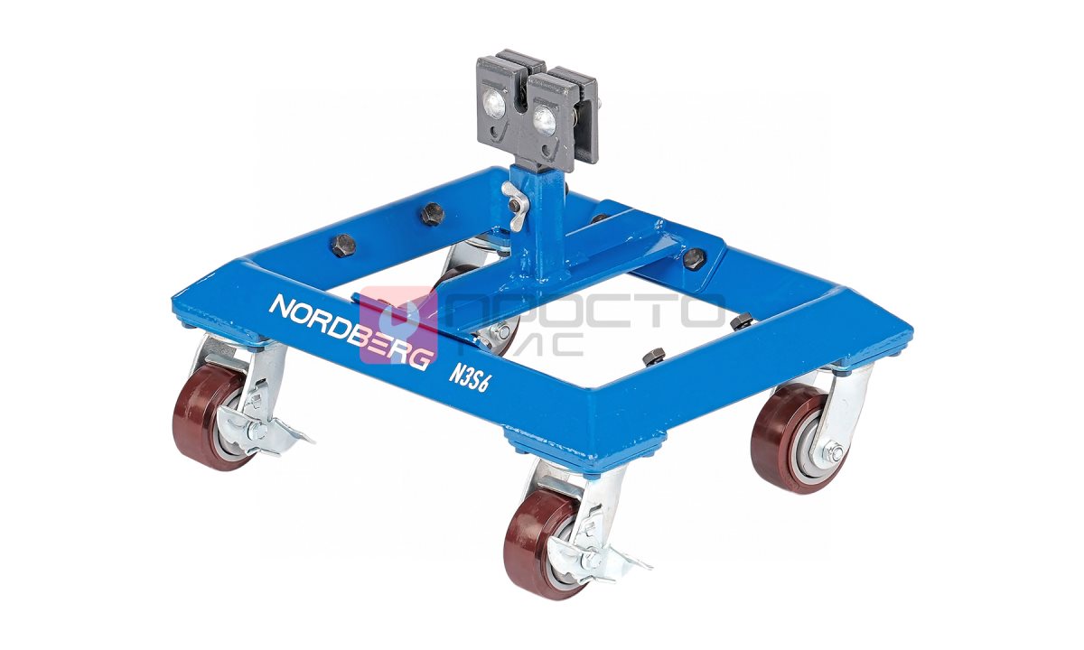  Домкрат под колесо для перемещения авто (комплект 2 шт.) NORDBERG N3S6 (1)