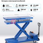  Стол подъемный электрогидравлический для АКБ электромобиля, 1200 кг NORDBERG N3T1501 (2)