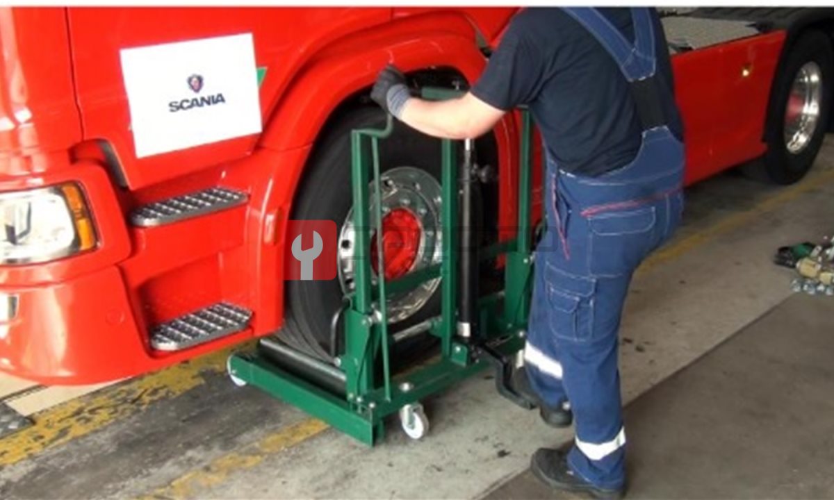  Тележка для снятия/установки колес грузовых автомобилей WD 500 (0)