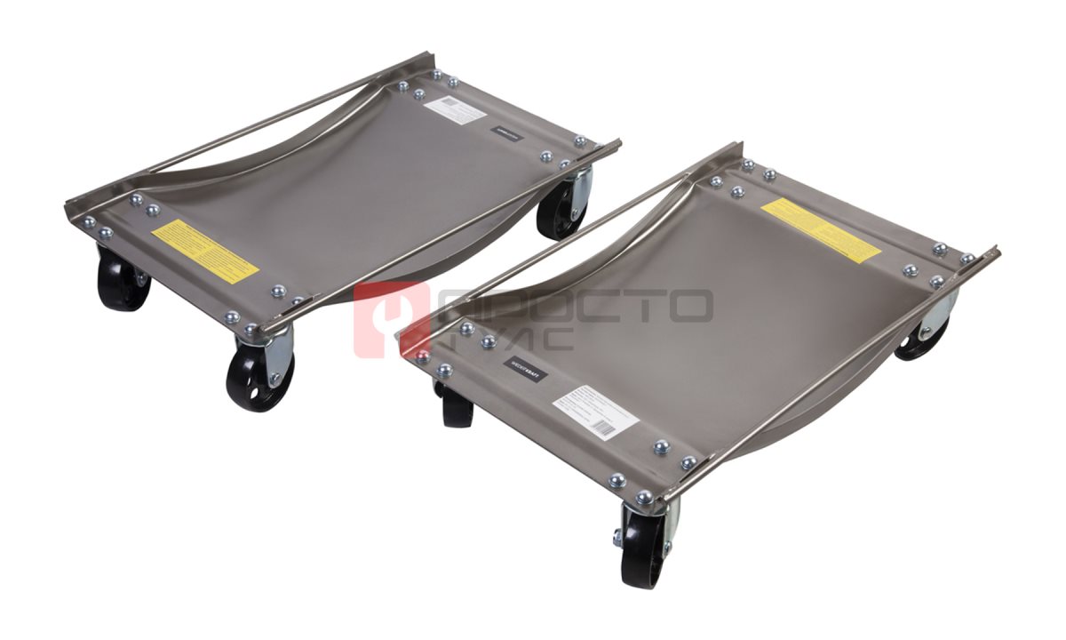  WDK-80322  Тележка транспортировочная под колеса автомобиля, г/п 450 кг, 2 шт (1)