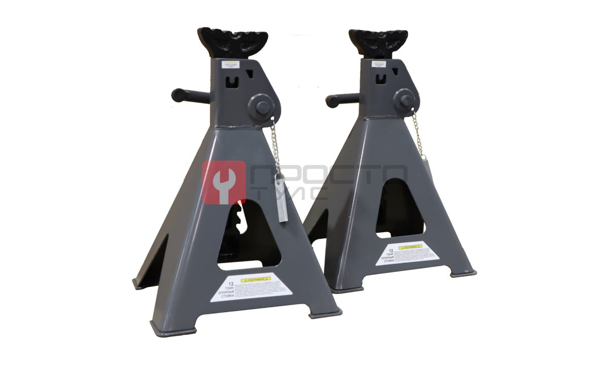  KraftWell KRWJS2L Стойка опорная усиленная г/п 2 т., 2 шт. (0)