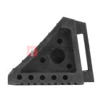  WDK-88002 Противооткатный упор резиновый, для грузовых автомобилей. Размеры 200х150х100 мм. (3)
