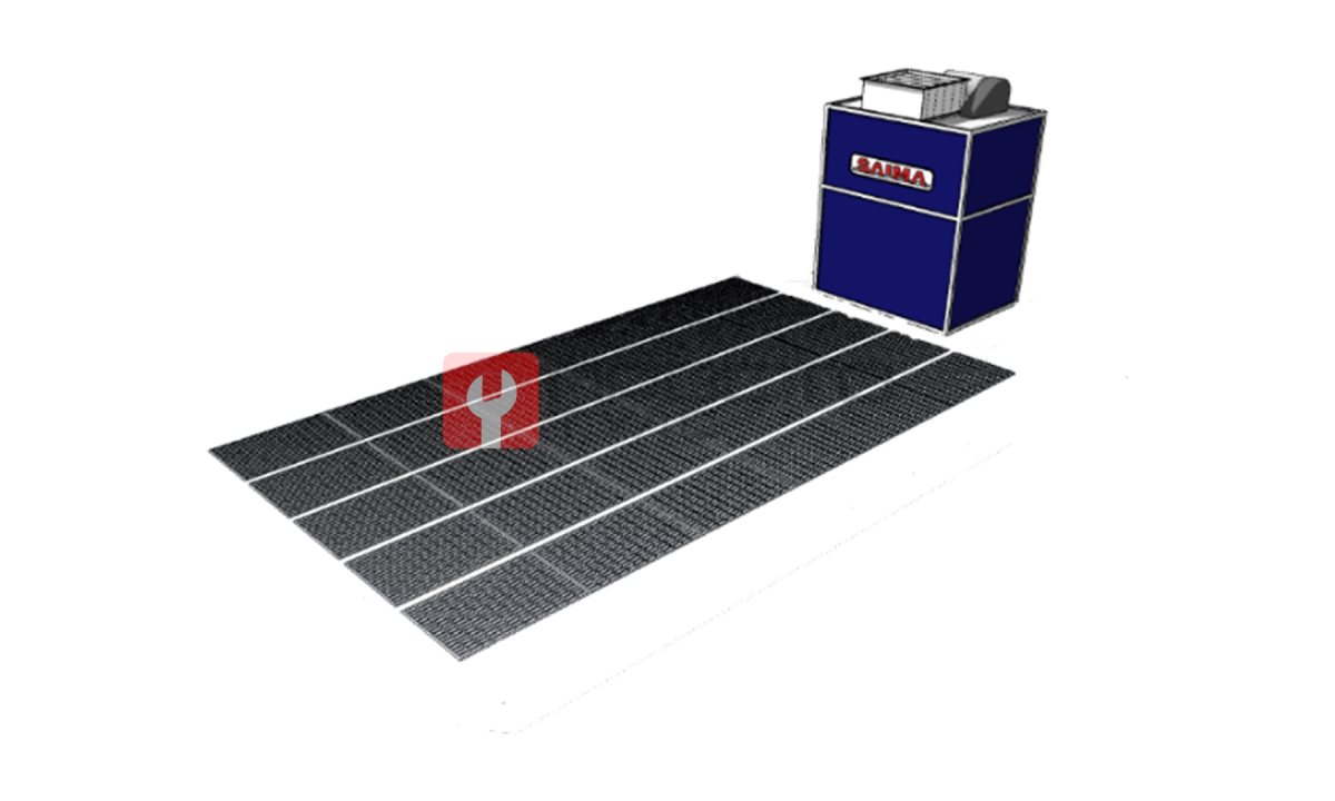  Пост подготовки к окраске 6x4x2.8, SAIMA, PREP KLEEN 4000 (0)
