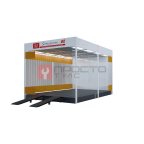 Пост подготовки к окраске Guangli GL600 с верхним пленумом фото