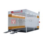Пост подготовки к окраске Guangli GL622 с верхним пленумом и подогревом фото