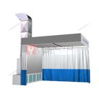  Пост подготовки к окраске NB100B с креплением к потолку NORDBERG мни (0)