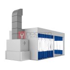 WDK-410 Пост подготовки с диагональным потоком воздуха (2)