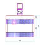  WDK-510 Пост подготовки с двумя полосами решёток для монтажа на приямок (9)