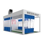 WDK-510 Пост подготовки с двумя полосами решёток для монтажа на приямок (3)