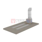  WDK-511 Пост подготовки с двумя полосами решёток для монтажа на приямок мни (0)