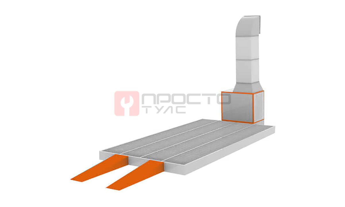  WDK-611 Пост подготовки на металлическом основании (0)
