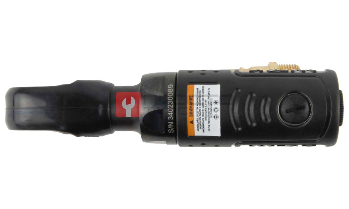  WDK-21340 Пневматическая трещотка со сменными приводами 1/4