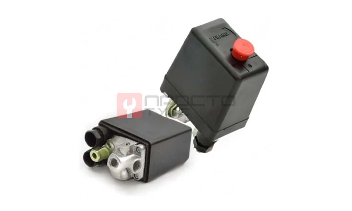  Прессостат, реле давления для компрессора 220V, 4 вых. (1)