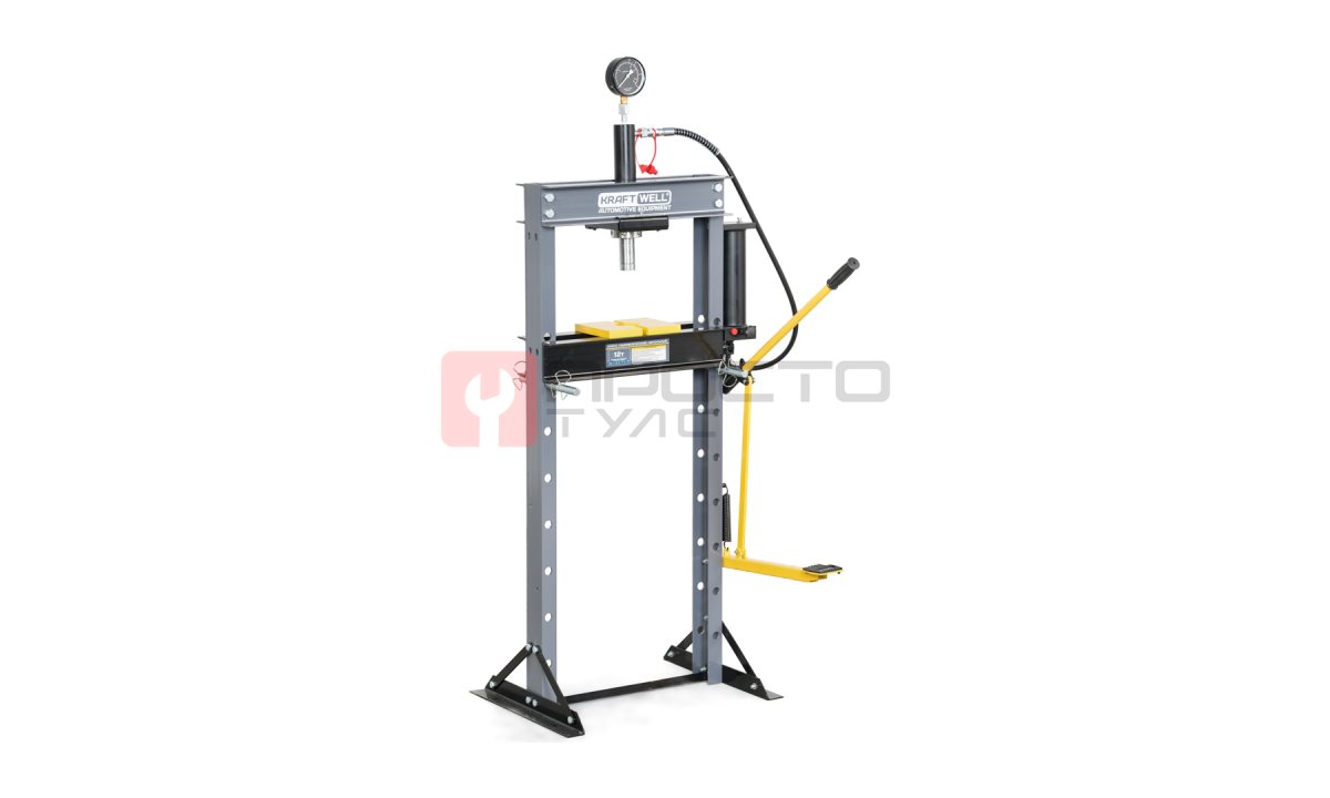  KraftWell KRWPR12F Пресс 12 т. с ручным и ножным приводом (0)