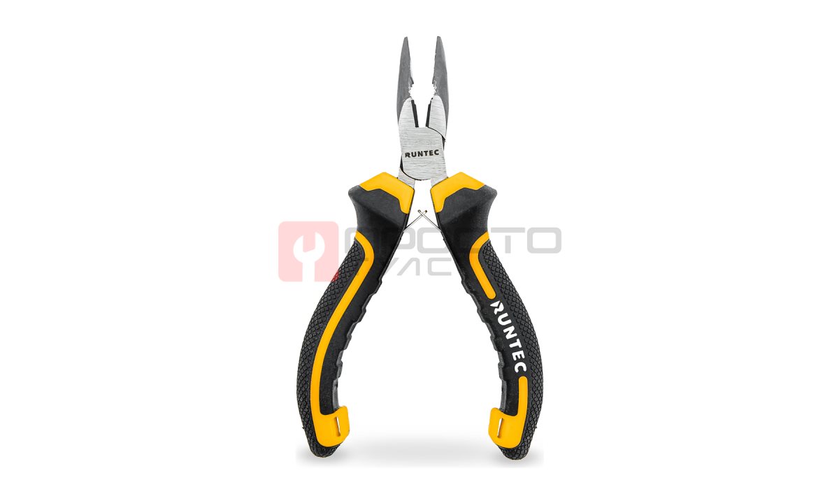  RUNTEC RT-PLR09130 Длинногубцы изогнутые мини RUNTEC 130 мм (1)