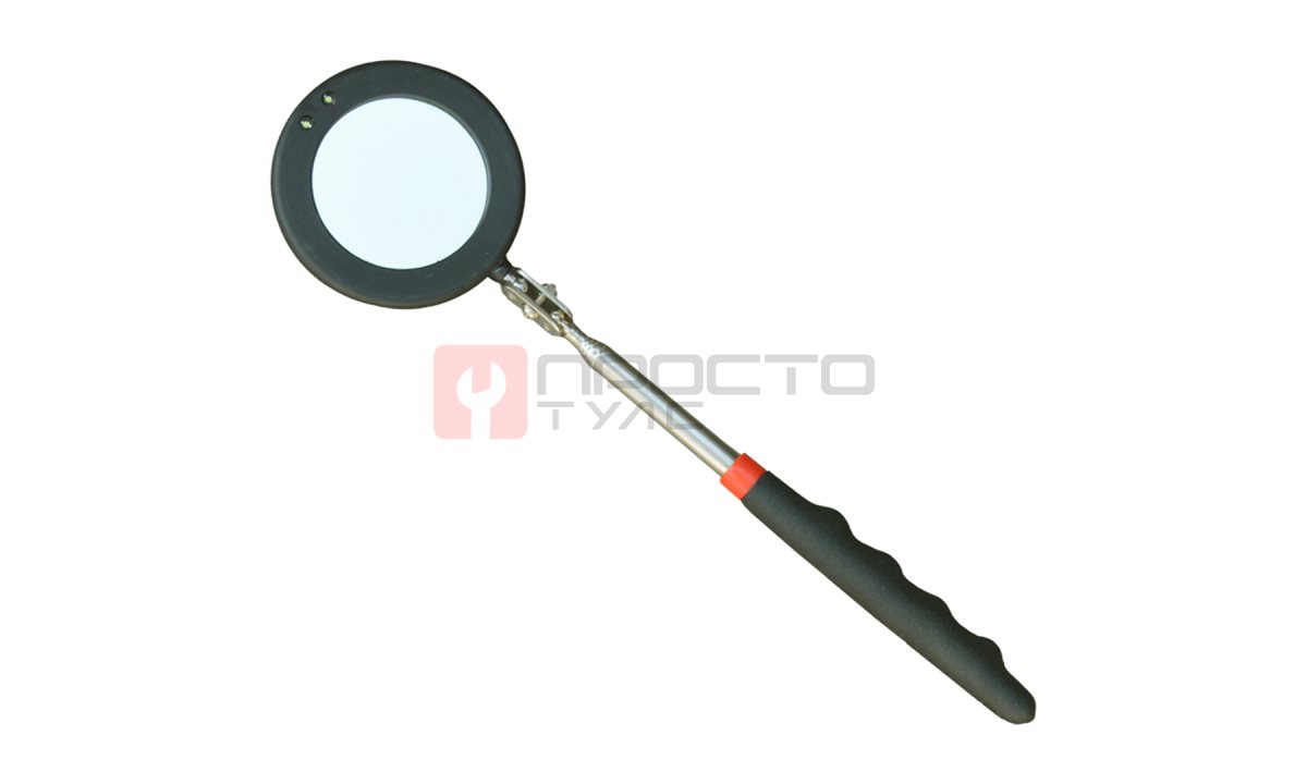  WDK-65452 Зеркало инспекционное телескопическое с подсветкой, 280 мм (0)