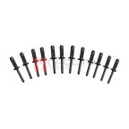  WDK-65483 Пластиковые заклёпки для ручного заклёпочника 6,3х25,2 мм, 50 шт мни (0)