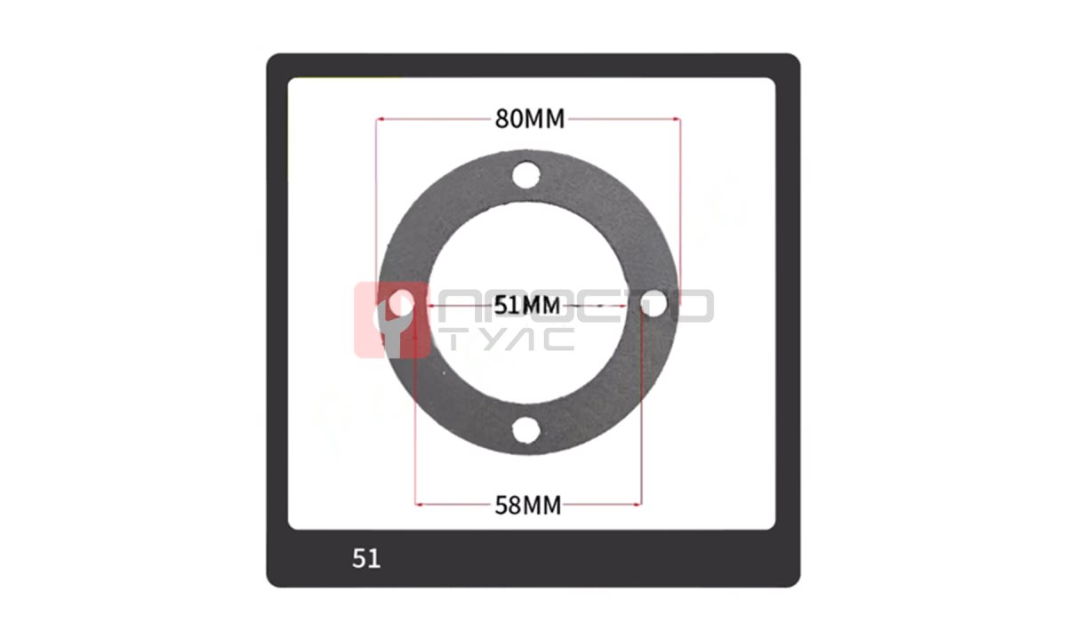  Прокладка компрессора 51/3 (0)