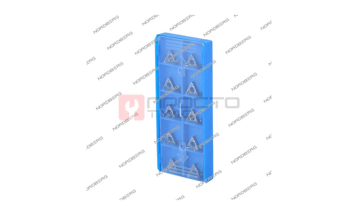  Резцы для NL1/NL2/NL7 с винтами в пенале (комплект 10 шт.) NORDBERG 01-00002683 (1)