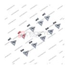 Резцы для NL1/NL2/NL7 с винтами в пенале (комплект 10 шт.) NORDBERG 01-00002683 (4)