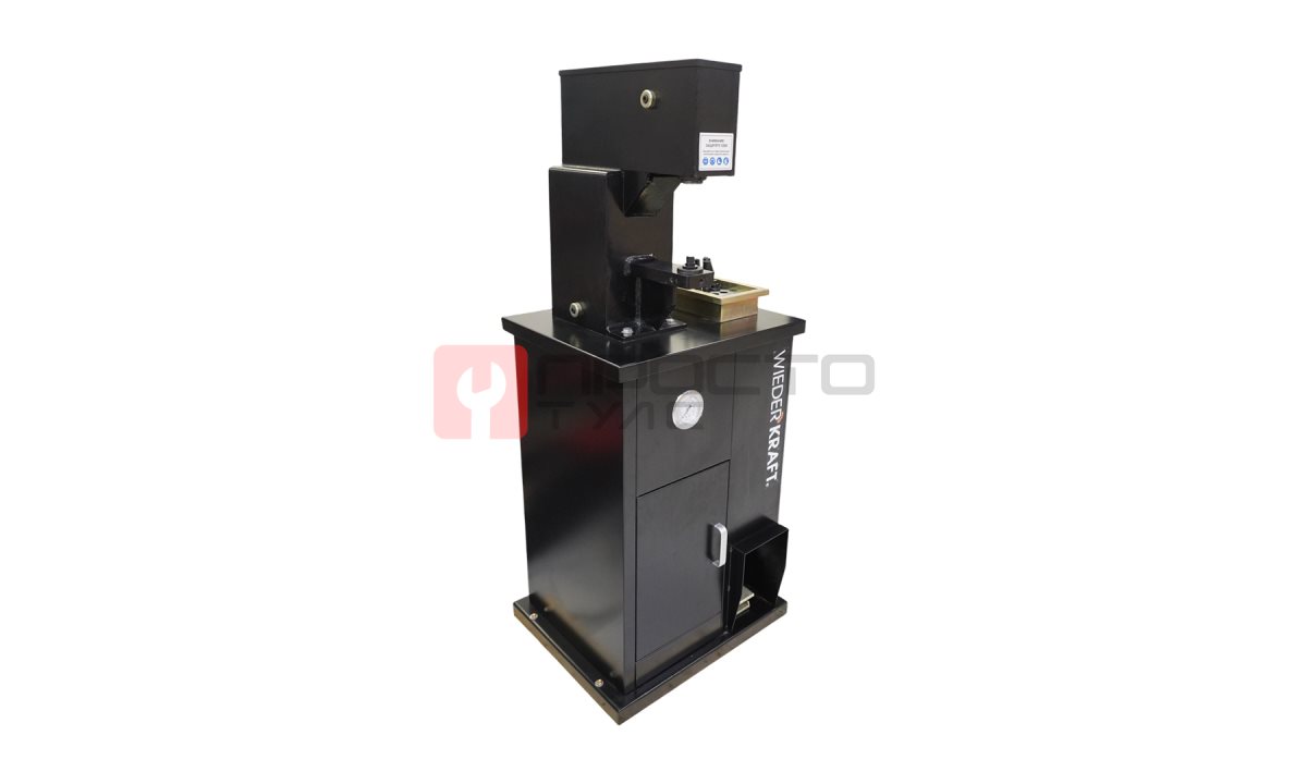  WDK-81760 Клепальный станок для тормозных колодок пневматический, 6 т (1)