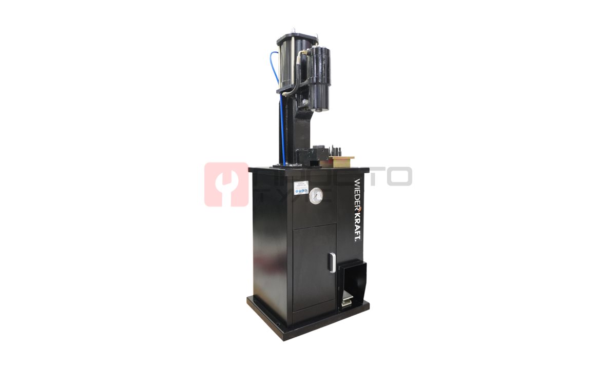  WDK-81765 Клепальный станок для тормозных колодок пневмогидравлический, 6 т (1)